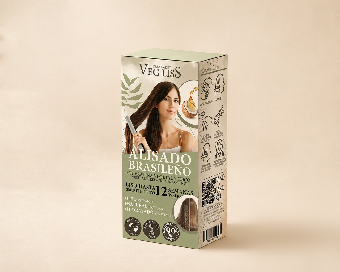 Alisado Brasileño Vegano de Keratina Vegetal