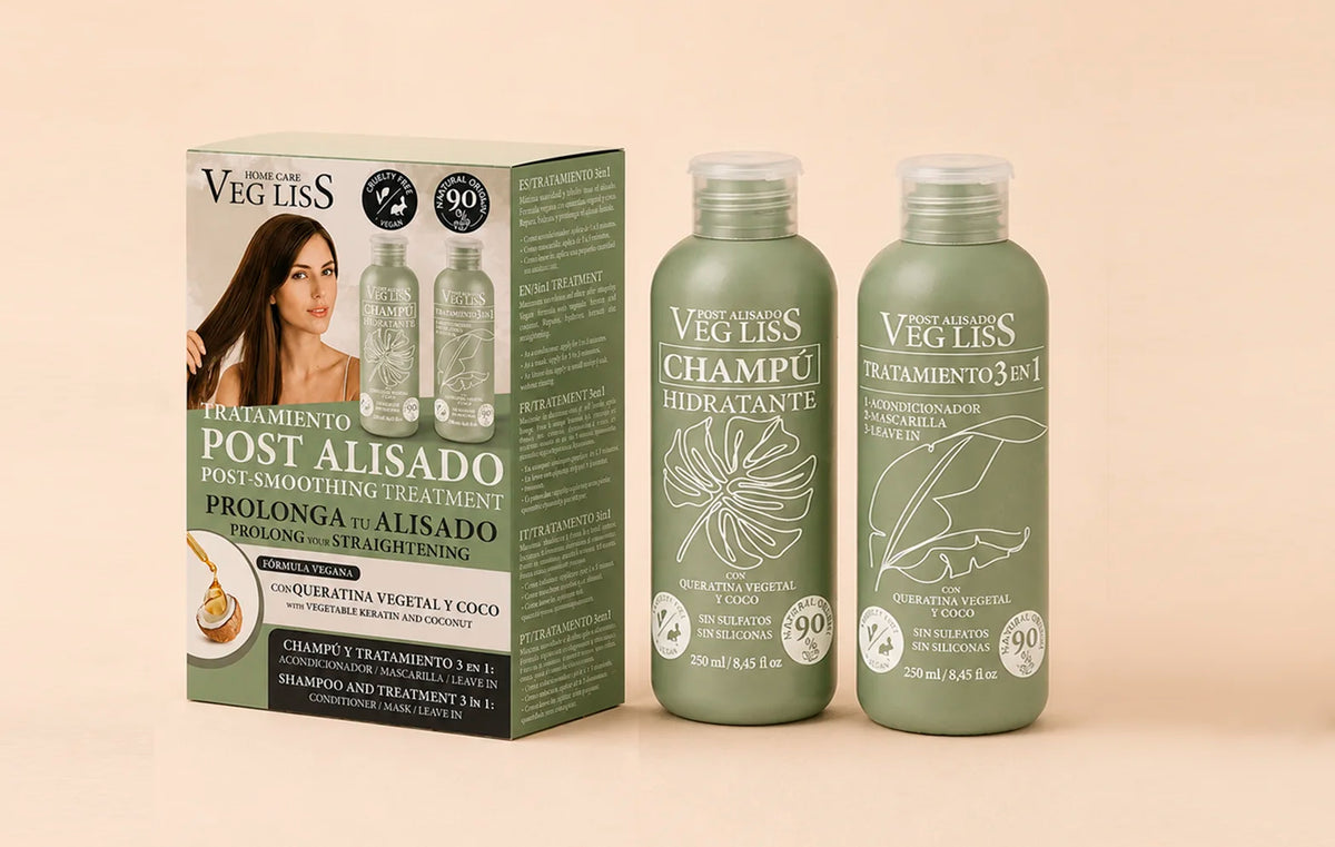 Kit de Mantenimiento Post Alisado Vegano