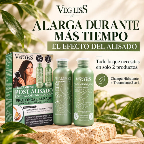 Kit de Mantenimiento Post Alisado Vegano