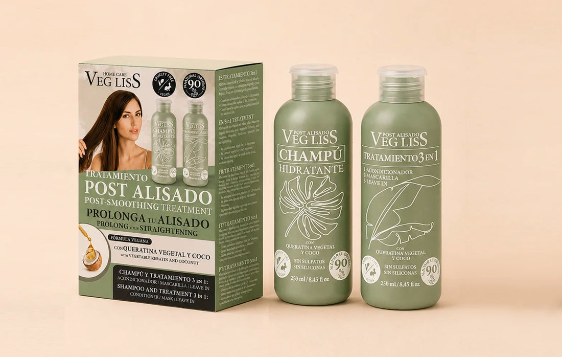 Kit de Mantenimiento Post Alisado Vegano
