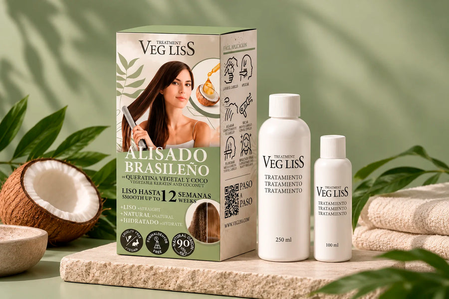 Alisado Brasileño con Queratina Vegetal