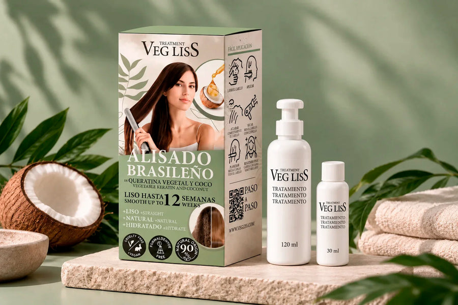 Alisado Brasileño con Queratina Vegetal
