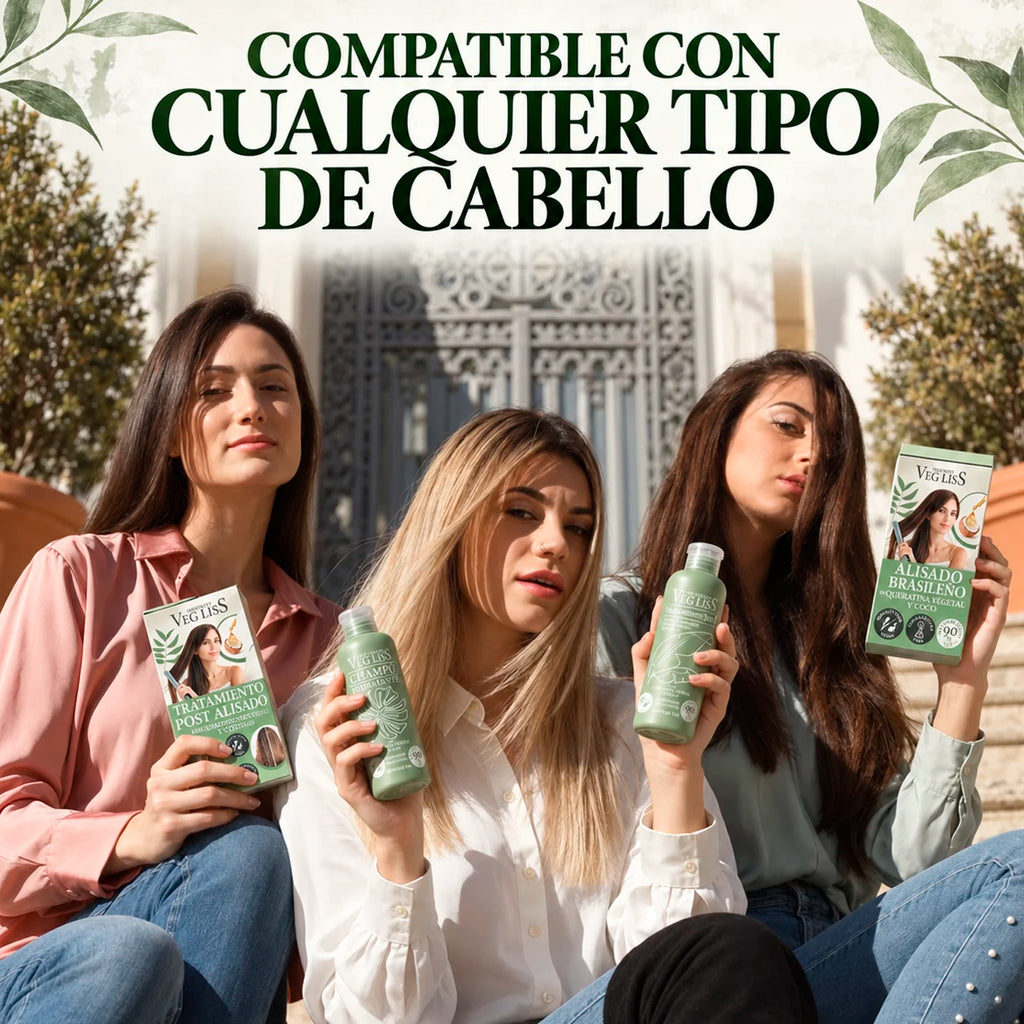 Alisado Brasileño con Queratina Vegetal